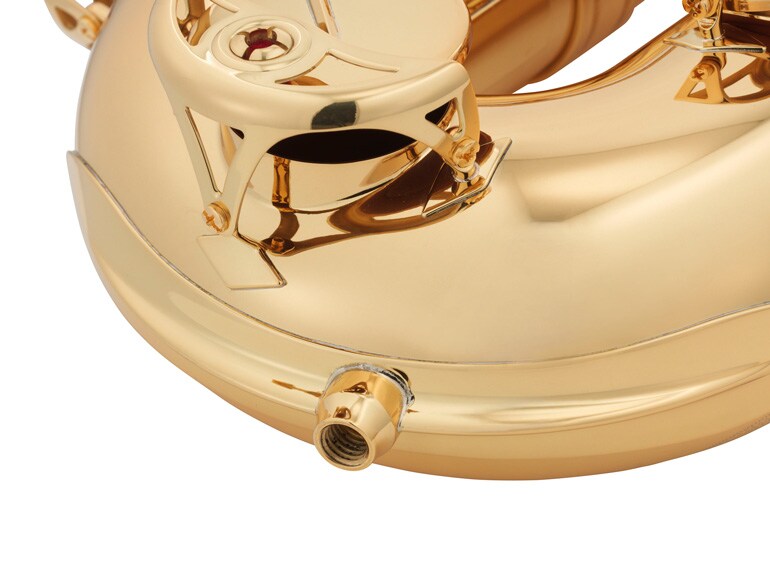 Neu gestalteter Stachel und Stachelaufnahme