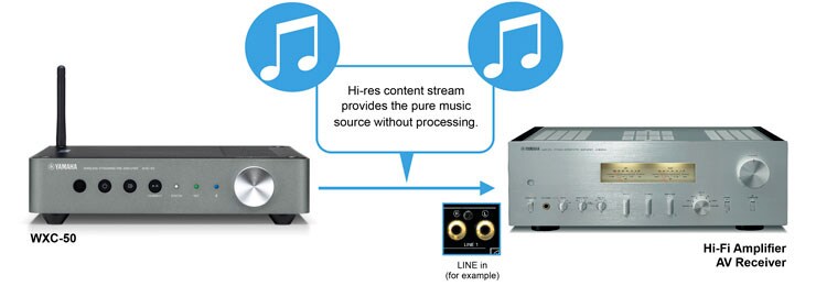 MusicCast WXC-50 - Übersicht - MusicCast (Vor-) Verstärker