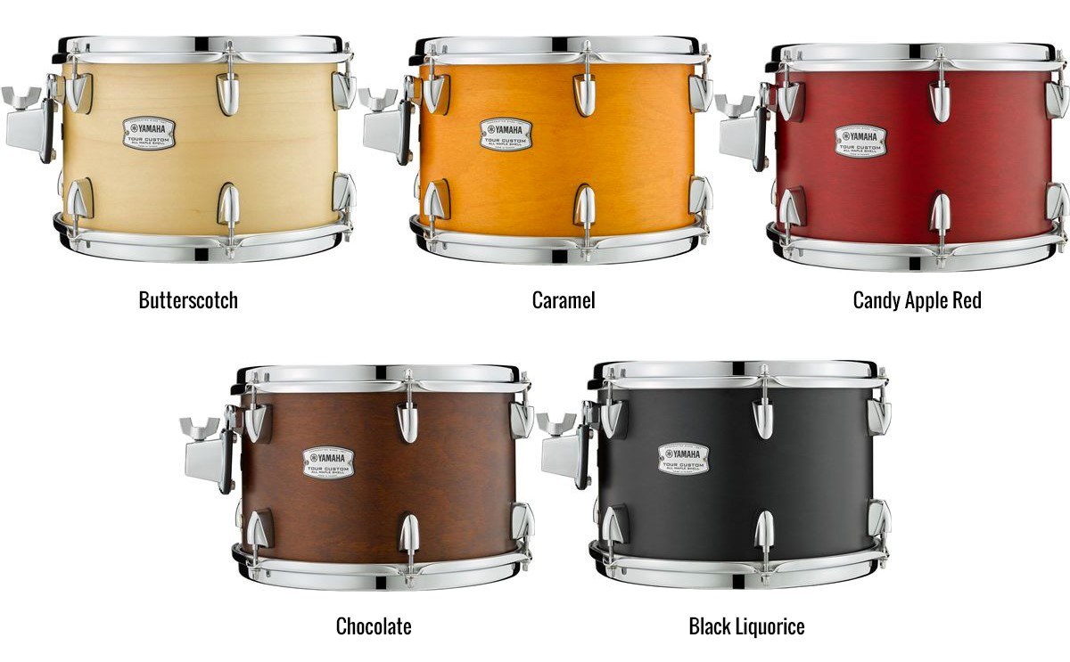 The series features five new beautiful ‘Candy Inspired’ Satin finishes: Butterscotch, Caramel, Candy Apple Red, Chocolate and Black Liquorice.