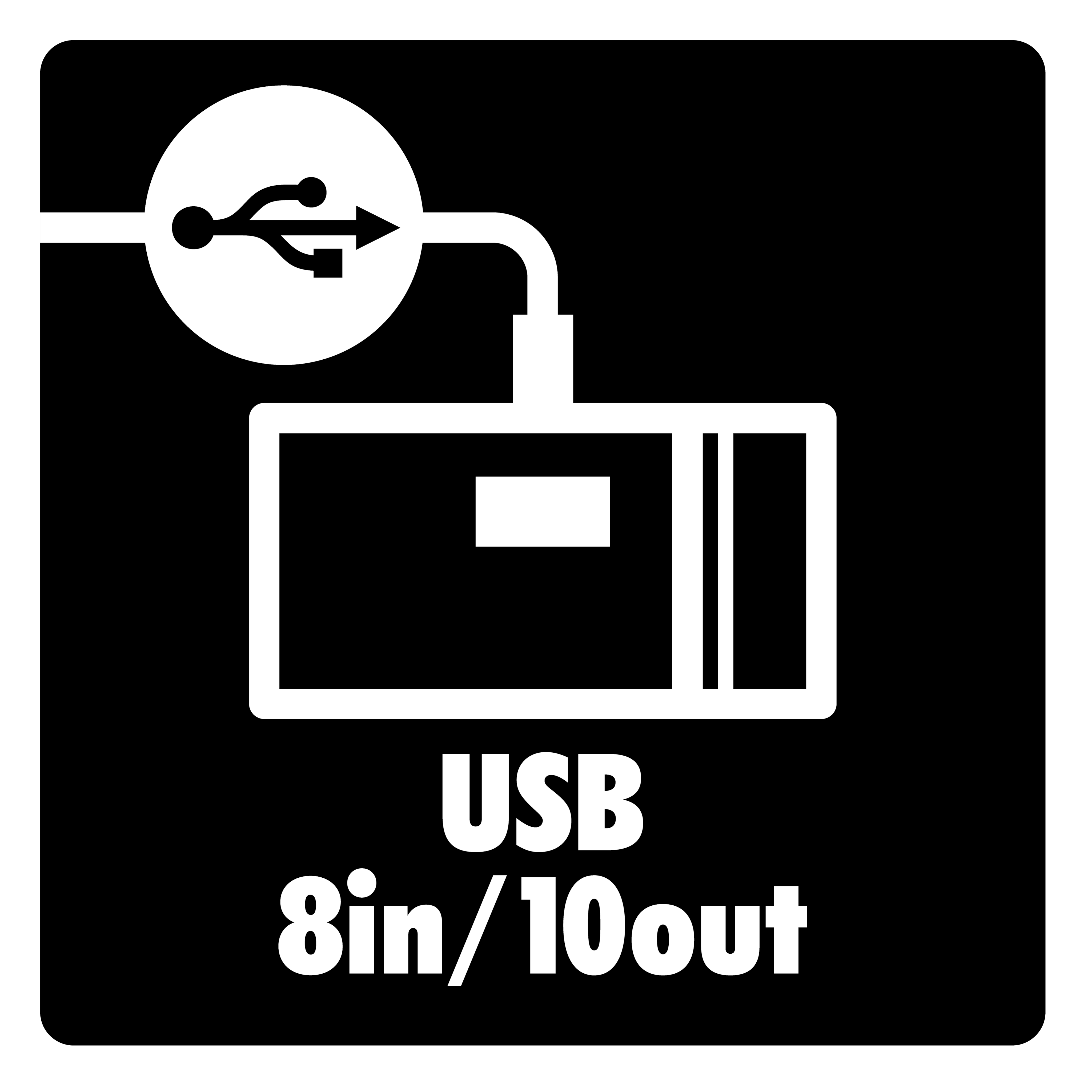 Nehmen Sie alle Drum-, Trigger- und Track-Kanäle über USB auf.