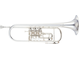 Bell: Yellow brass, Finish: Silver-plated