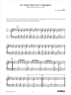 Sheet Music Samples