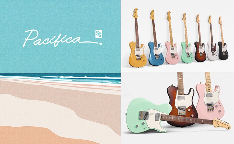 Visuelle Darstellung des Farbkonzepts für die Pacifica SC Standard Plus