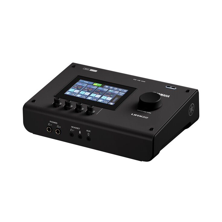 Yamaha Audio-Interface URX22 B (Schwarz) Unterseite