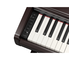 YDP-146_Dunkler Palisander_Tastatur_links