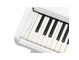 YDP-146_Weiß_Tastatur_links