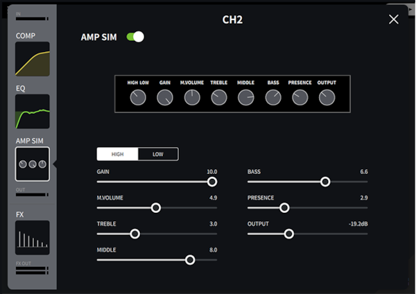 AMP SIM (Amp-Simulation)