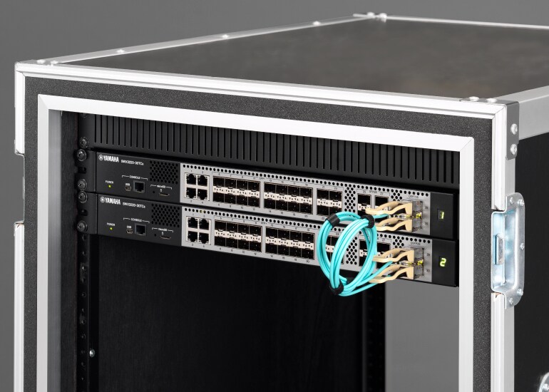 100GbE-Stacking-Unterstützung: Einheitliche Verwaltung von Dual-Einheiten