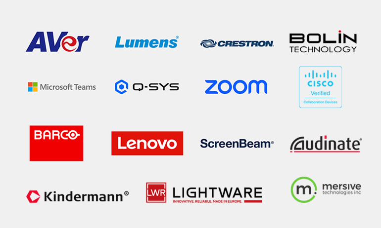 Company logos of our collaborated partners