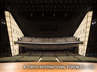 Hall A at Tokyo International Forum, Tokyo, Japan