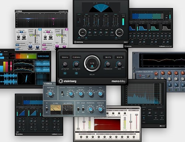 Bundled plug-ins and sample projects offer greater potential for sound creation