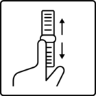 Tonhöhenbeugungs-Rad-Symbol