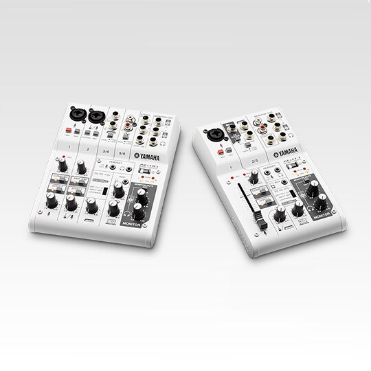 AG06 / AG03 - Übersicht - Mischpulte - Produkte - Streaming