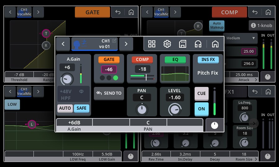 Yamaha MGX12: Forme deine Vision