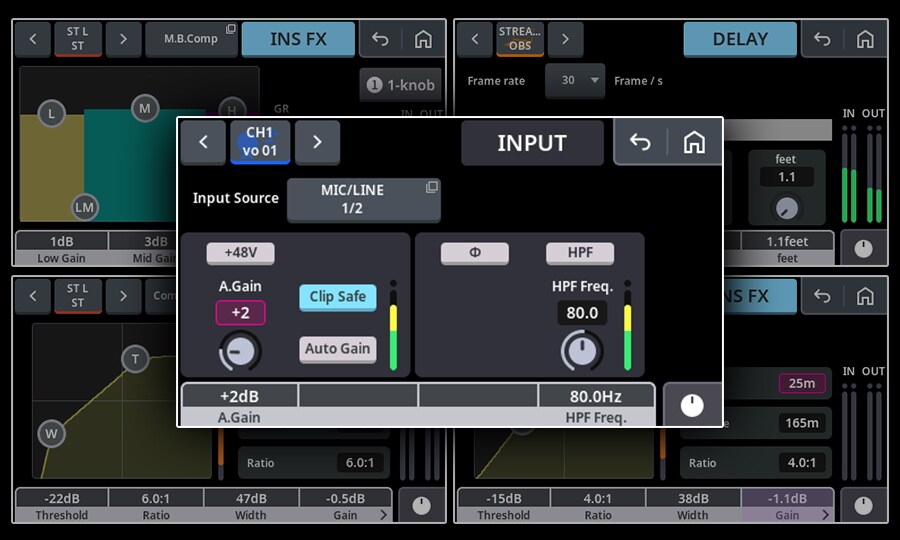 Yamaha MGX16V: Intelligente Tools für außergewöhnliche Ergebnisse