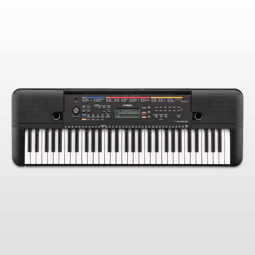 PSR-E263 - Downloads - Portable Keyboards - Keyboards