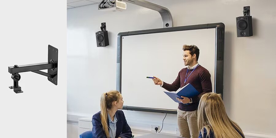 Yamaha-Aktivmonitor MSP3A zur Audioausgabe für IKT-Geräte in Schulen
