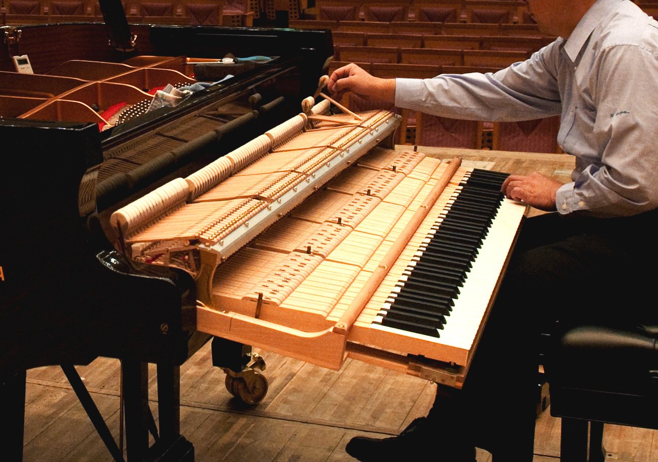 Die Yamaha Techniker